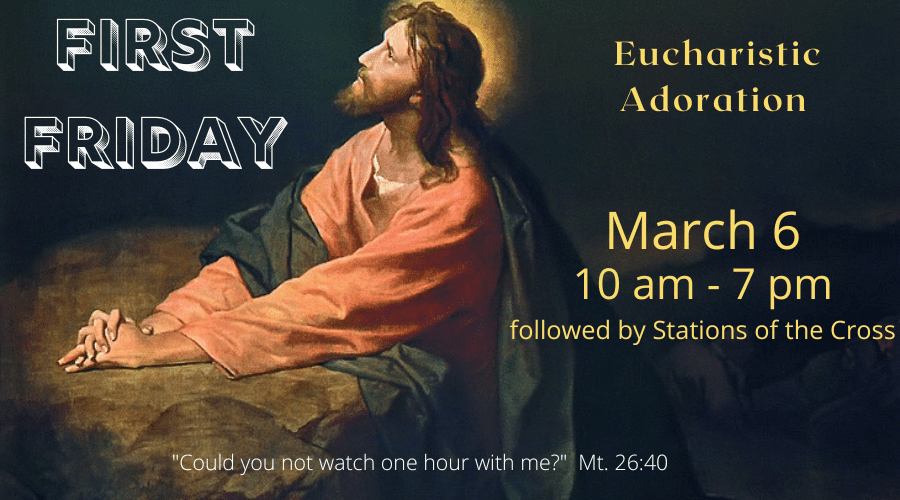 First Friday Lent(2)